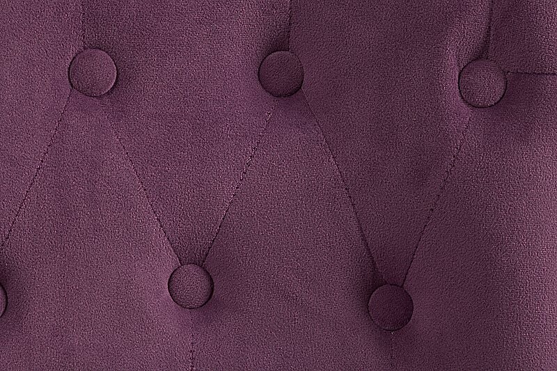 Кресло мягкое с деревянными ножками темно-лиловое Dawson - изображение 5