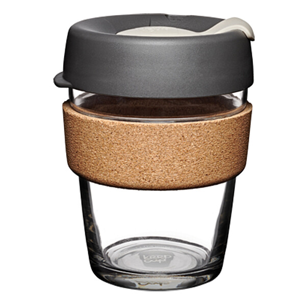 Кружка серая 340 мл Keepcup Brew Cork  Press - изображение 1