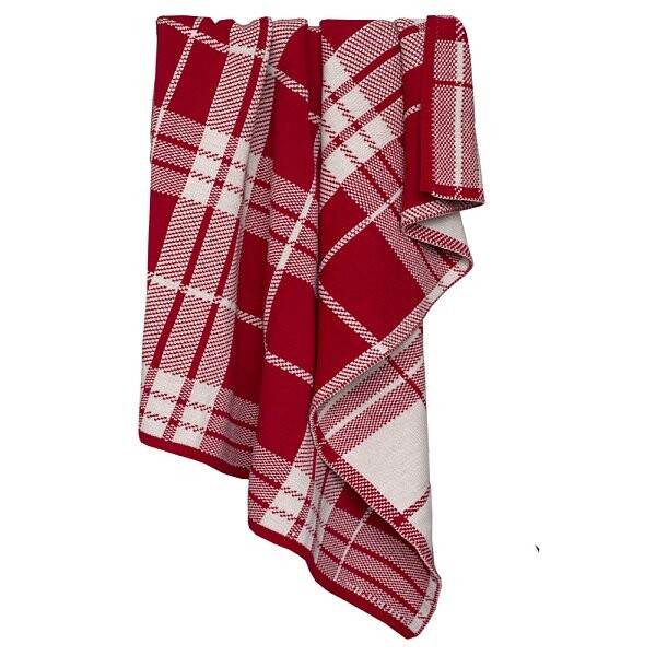 Плед Tartan love красная клетка - изображение 1