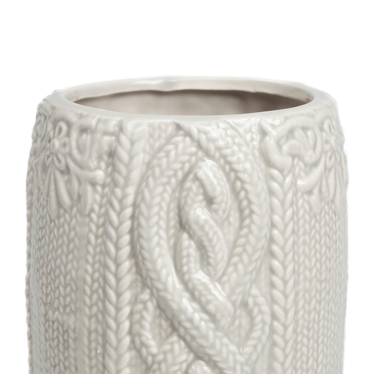 Ваза декоративная серая Lindley - изображение 2