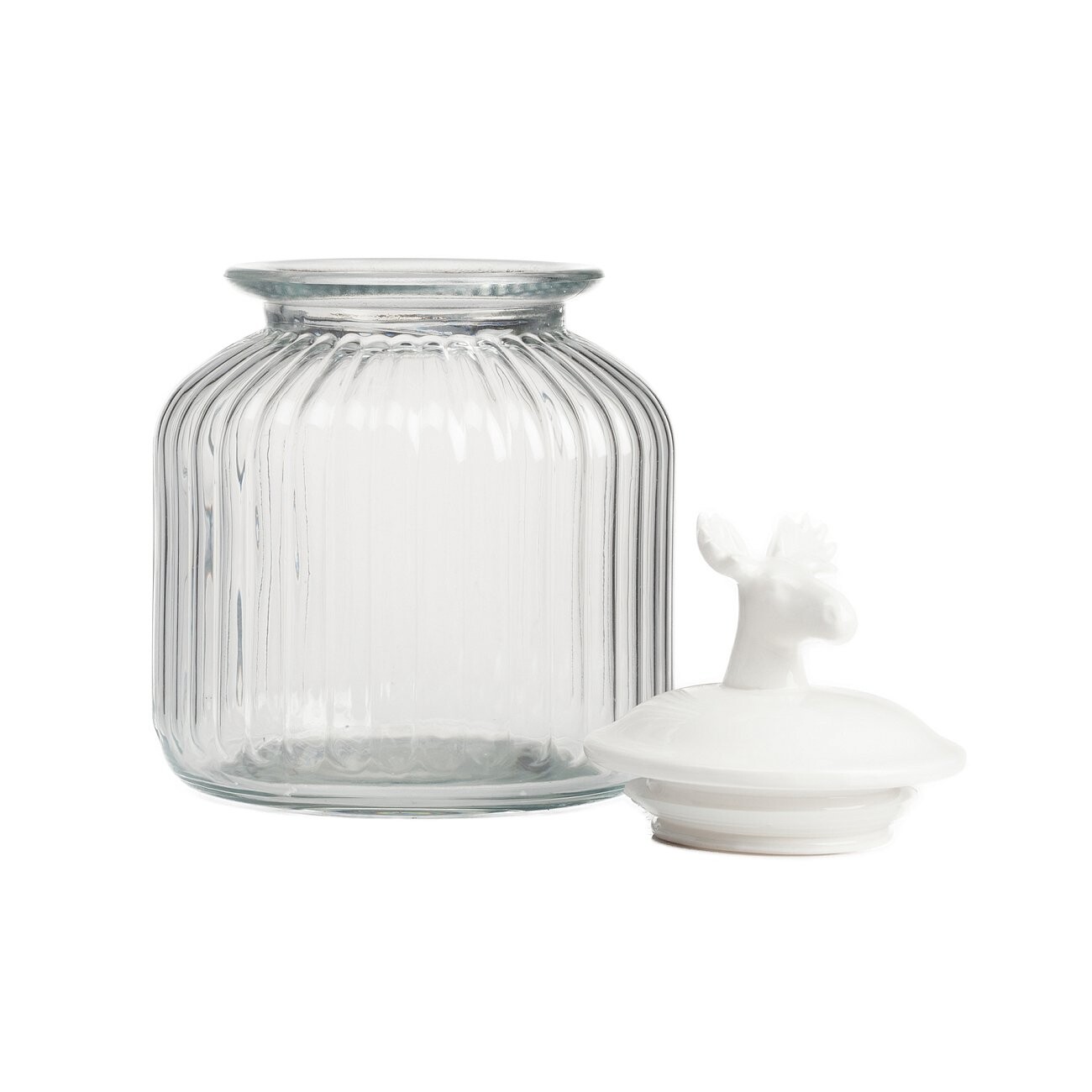 Декоративная банка с крышкой Deer Большая - изображение 3