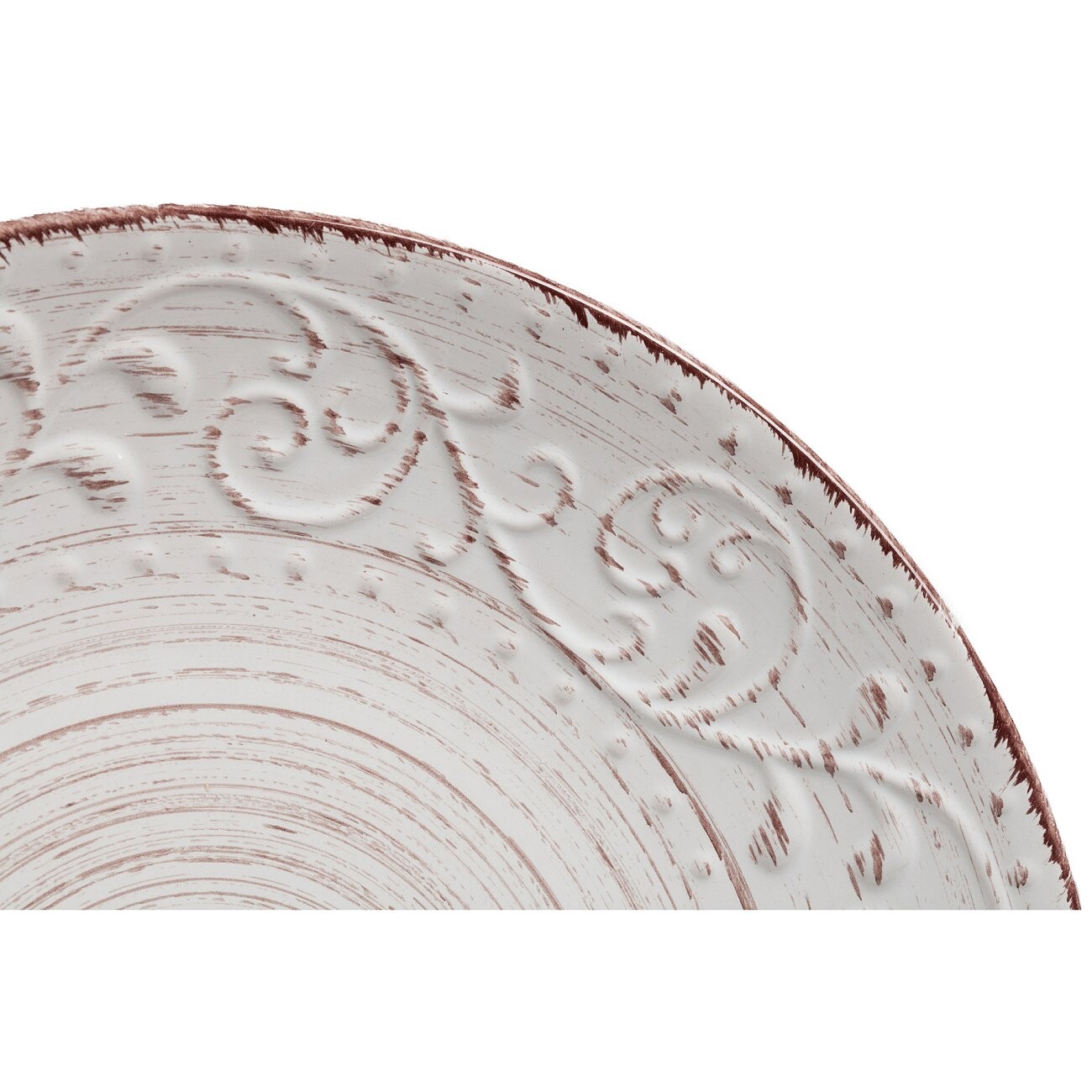 Тарелка La Cebra Большая Кремовая - изображение 2