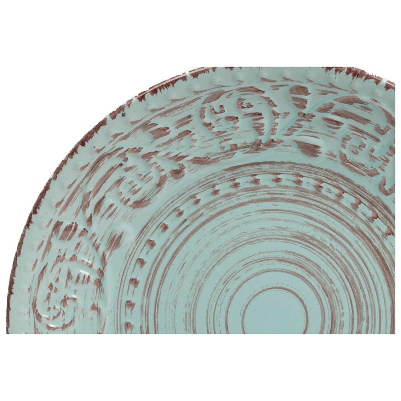 Тарелка La Cebra Маленьая Голубая - изображение 3