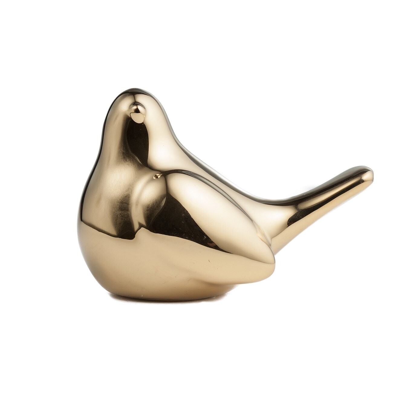 Статуэтка золотистая "Птички" 2 штуки Birdies - изображение 3