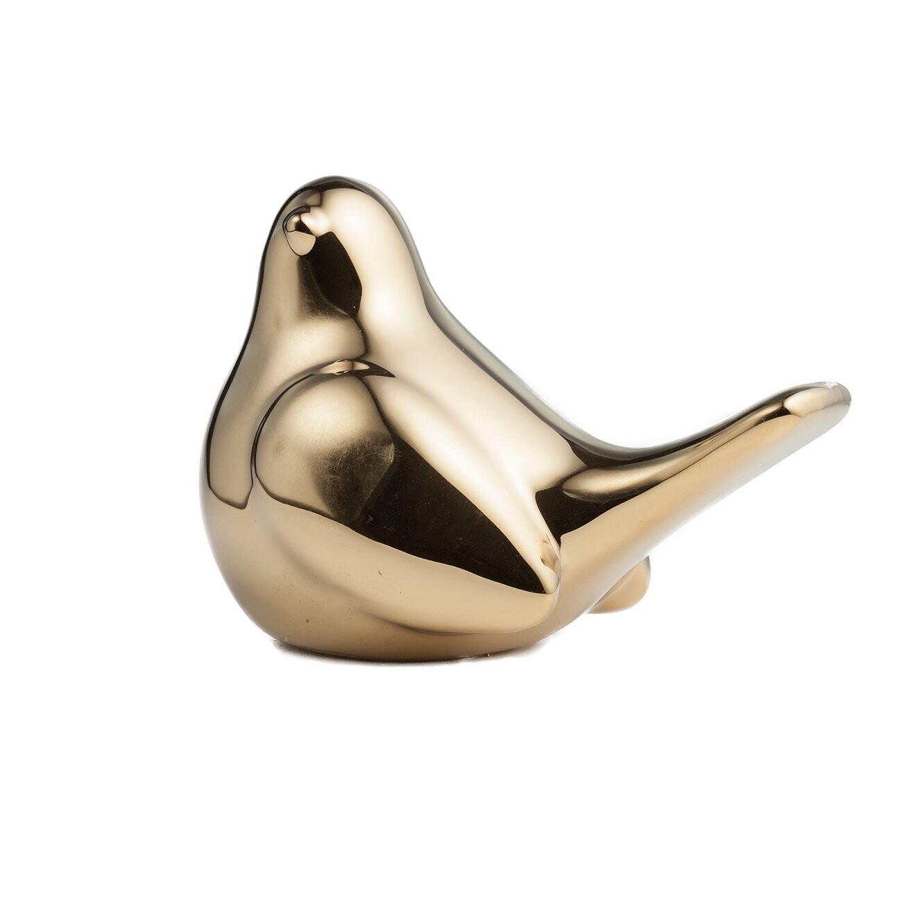 Статуэтка золотистая "Птички" 2 штуки Birdies - изображение 4