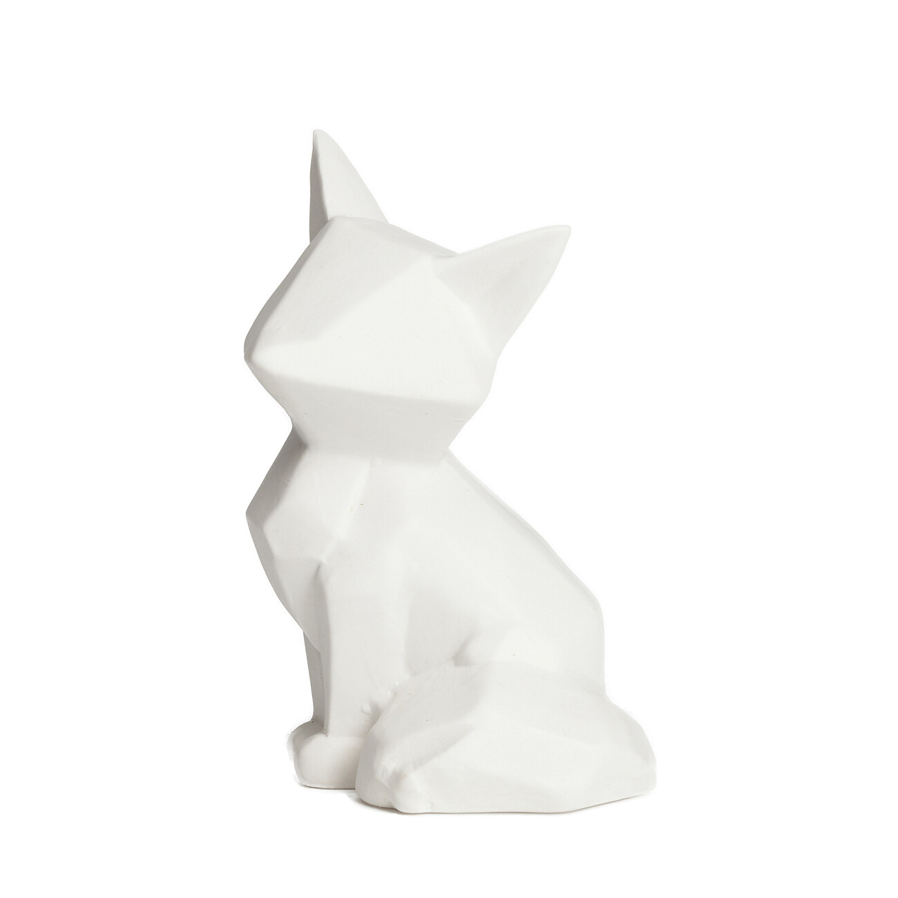 Статуэтка белая "Лиса" Foxy - изображение 2