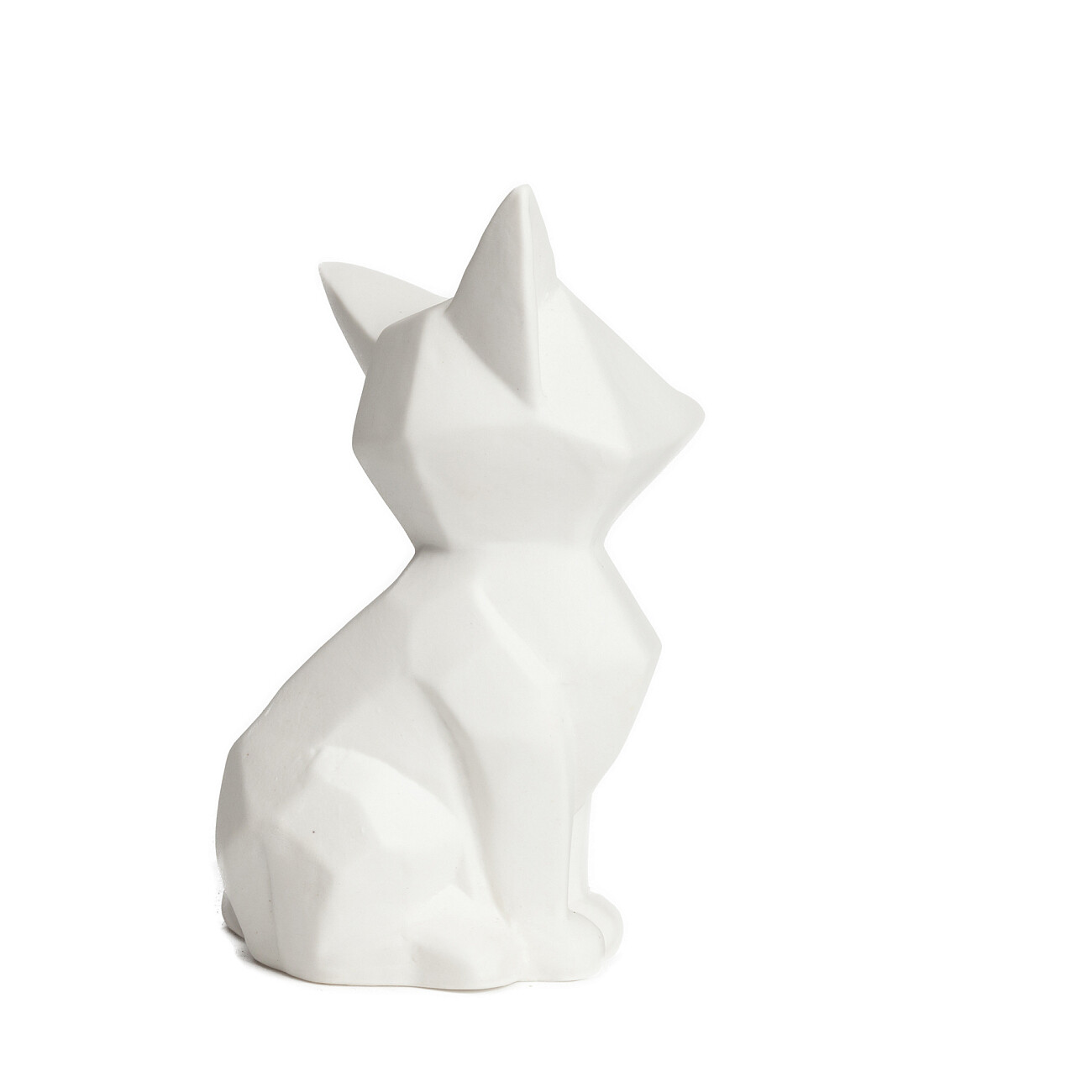 Статуэтка белая "Лиса" Foxy - изображение 4