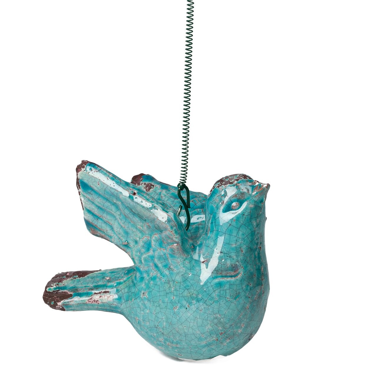 Птички декоративные бирюзовые 4 штуки - изображение 6