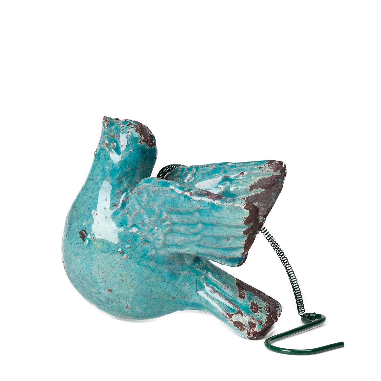 Птички декоративные бирюзовые 4 штуки - изображение 7