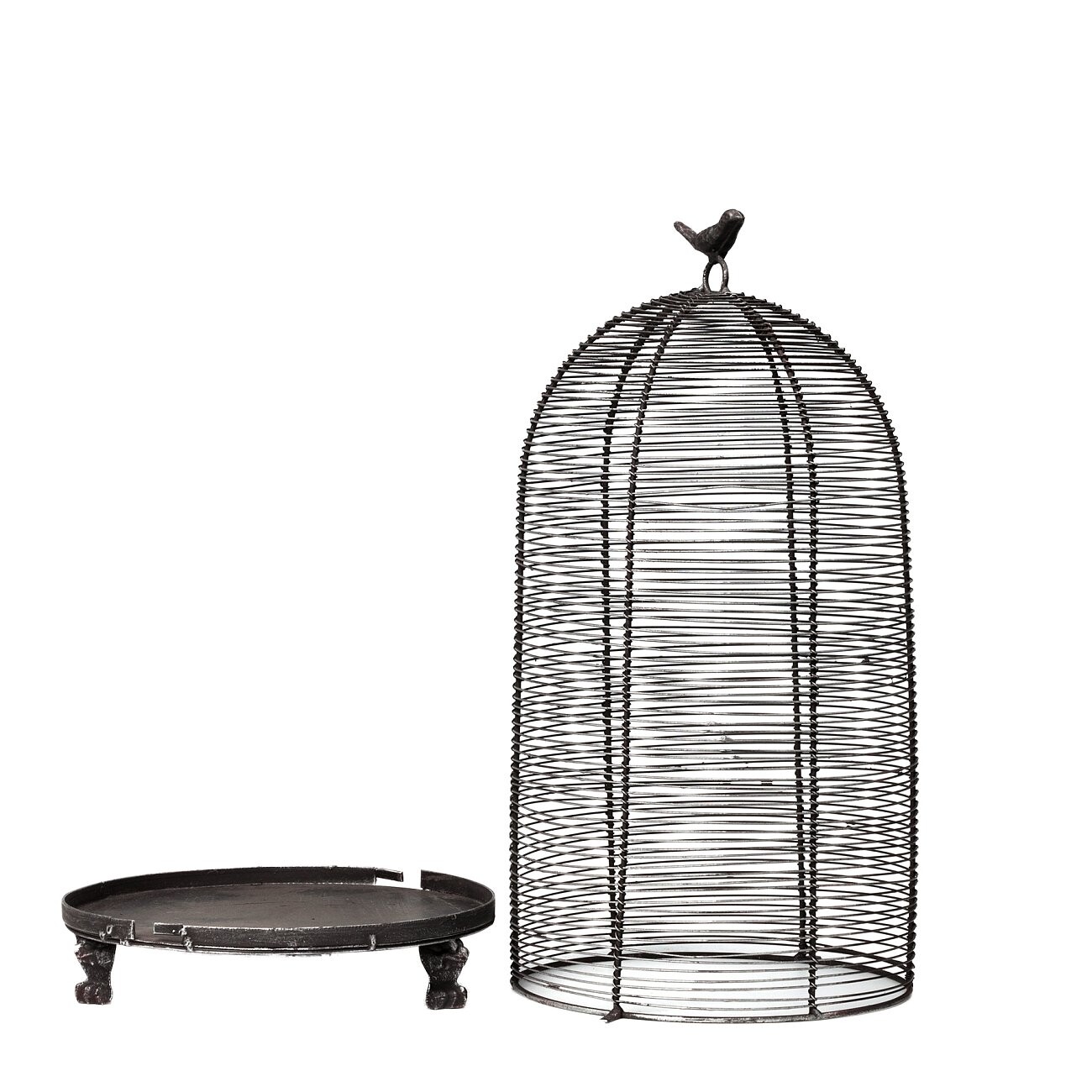 Декоративная клетка Flerentina Большая Чёрная - изображение 4