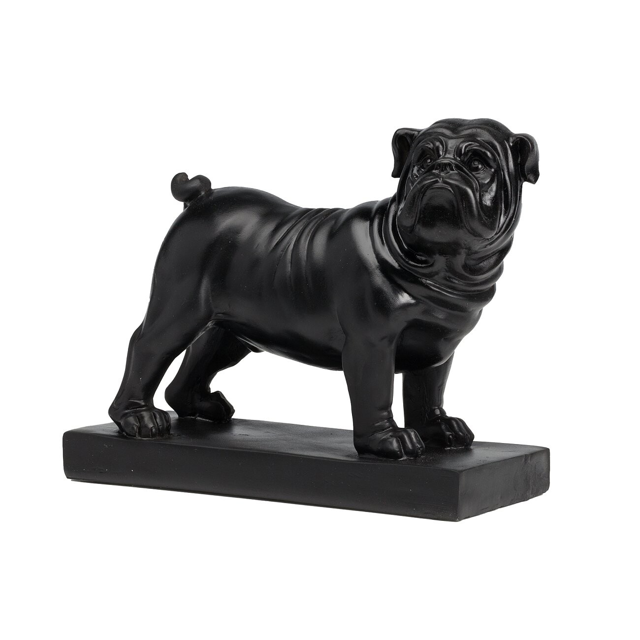 Статуэтка черная "Бульдог"  - изображение 4