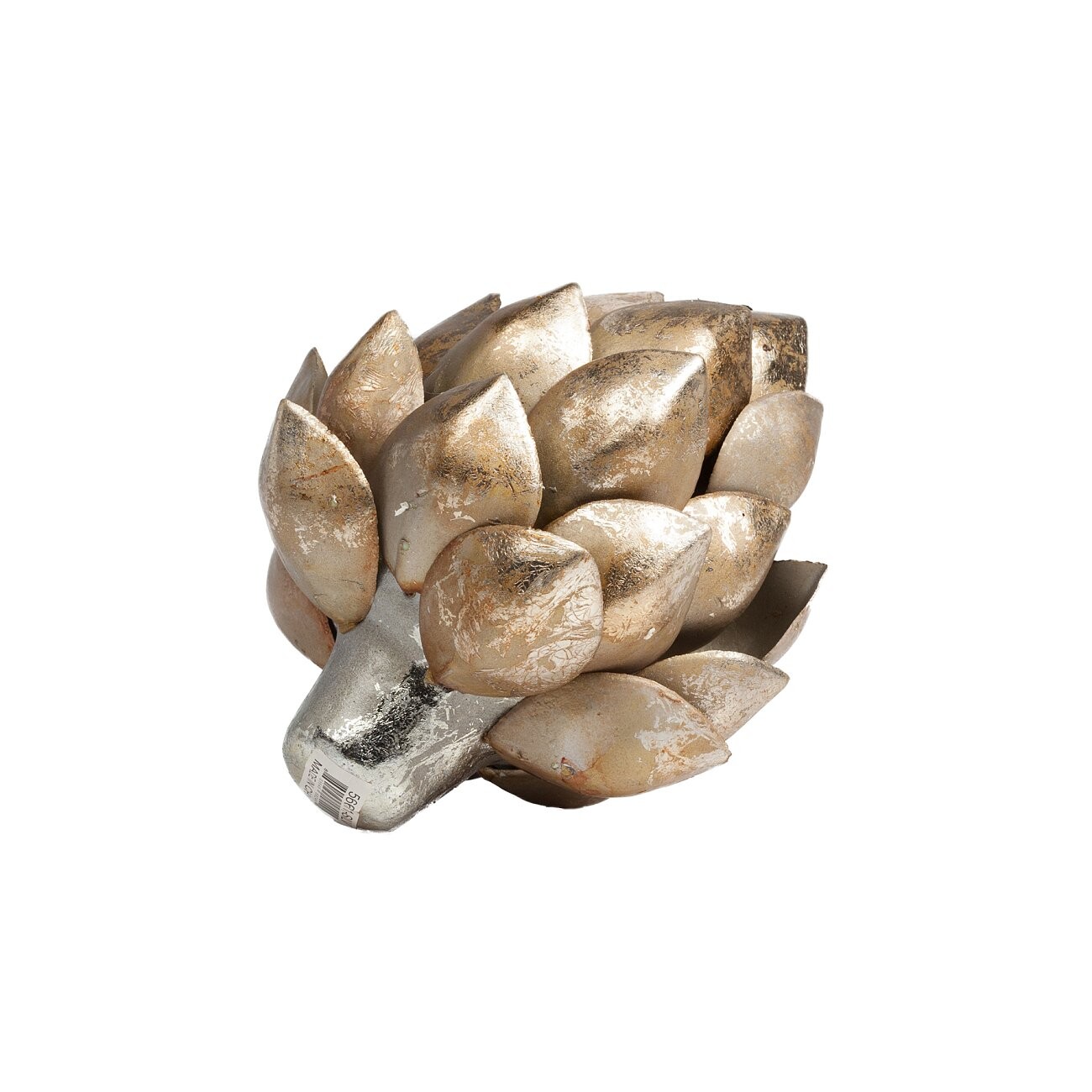 Статуэтка декоративная 15х13 см золотая "Артишок" - изображение 3