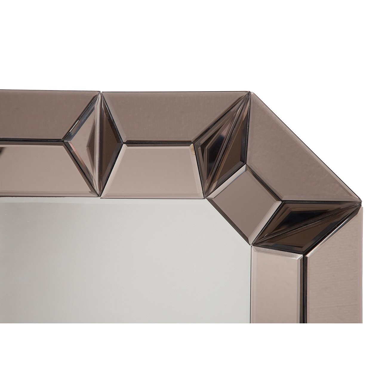 Зеркало прямоугольное настенное бронза Liza - изображение 2