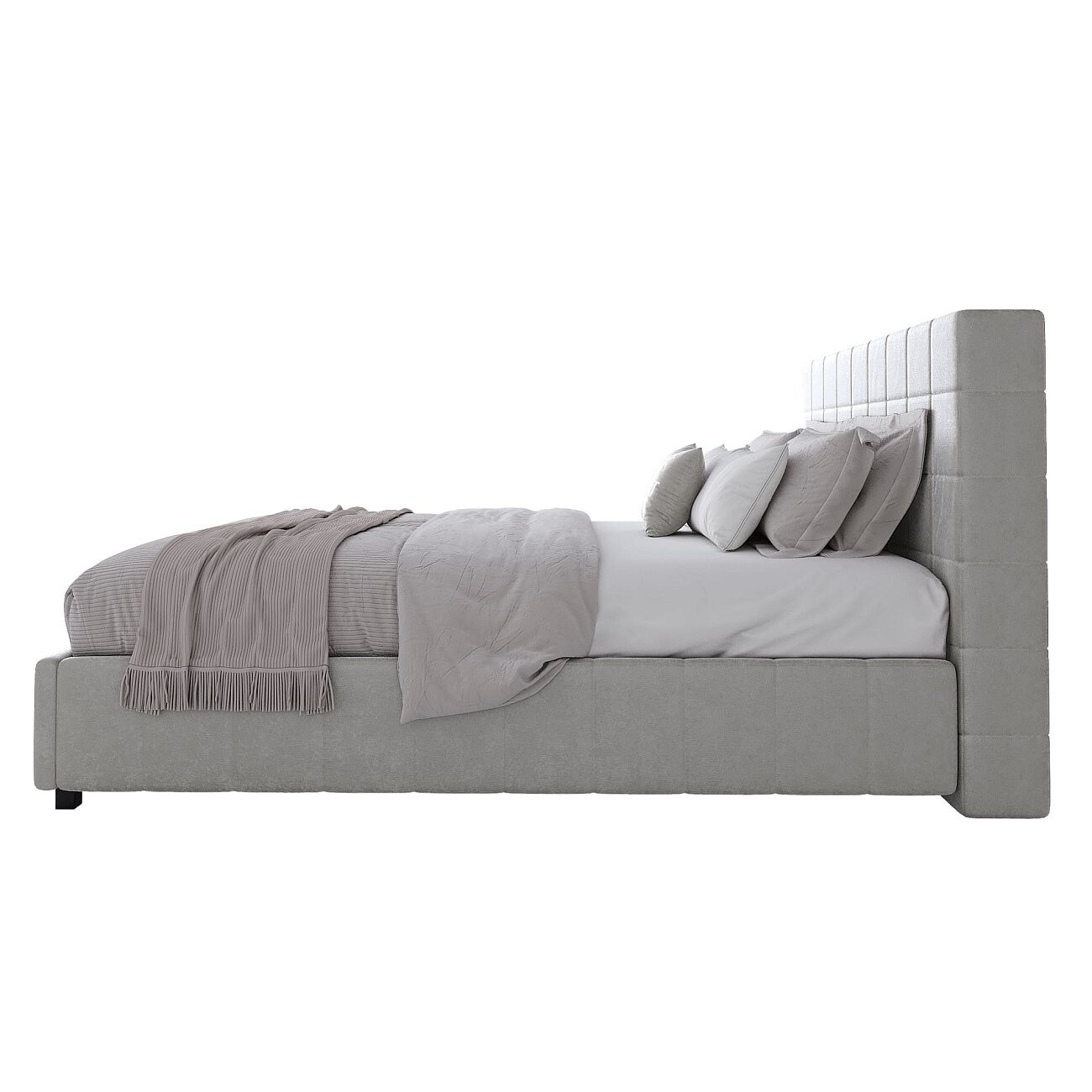 Кровать двуспальная 180х200 молочная Shining Modern - изображение 3