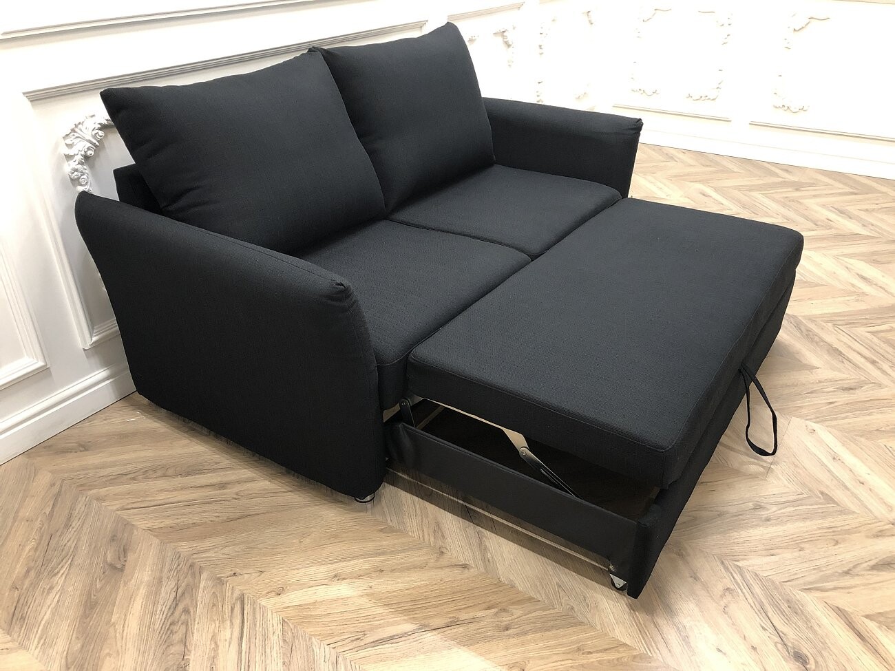 Диван-кровать William Shakespeare прямой черный - изображение 4