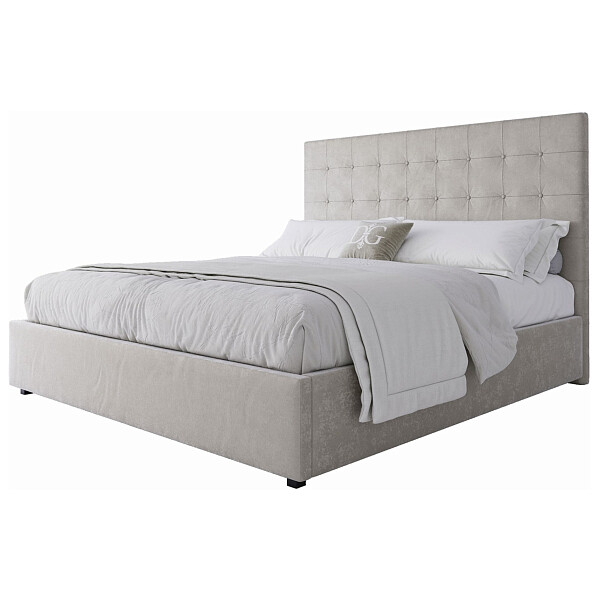 Кровать двуспальная 180х200 молочная Royal Black - изображение 1