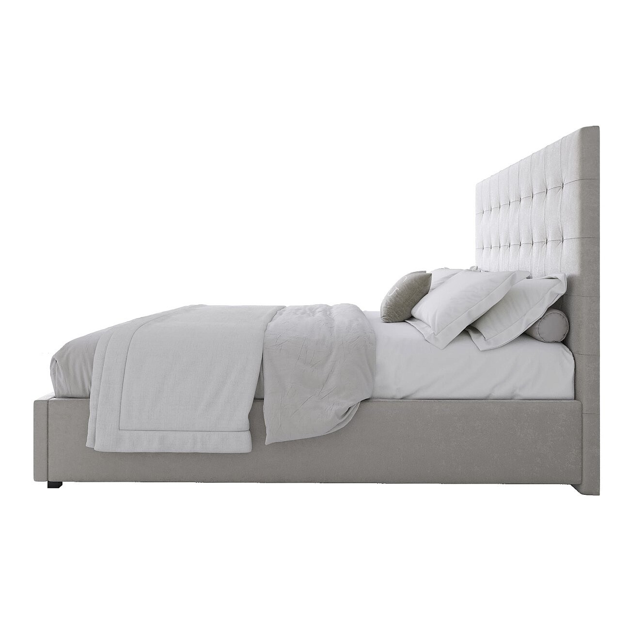 Кровать двуспальная 180х200 молочная Royal Black - изображение 2