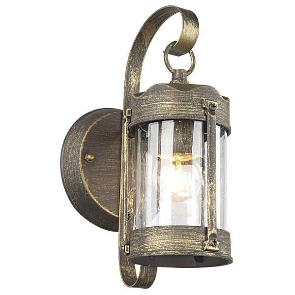 Уличный настенный светильник D 11 см латунь Faro 1497-1W - изображение 1