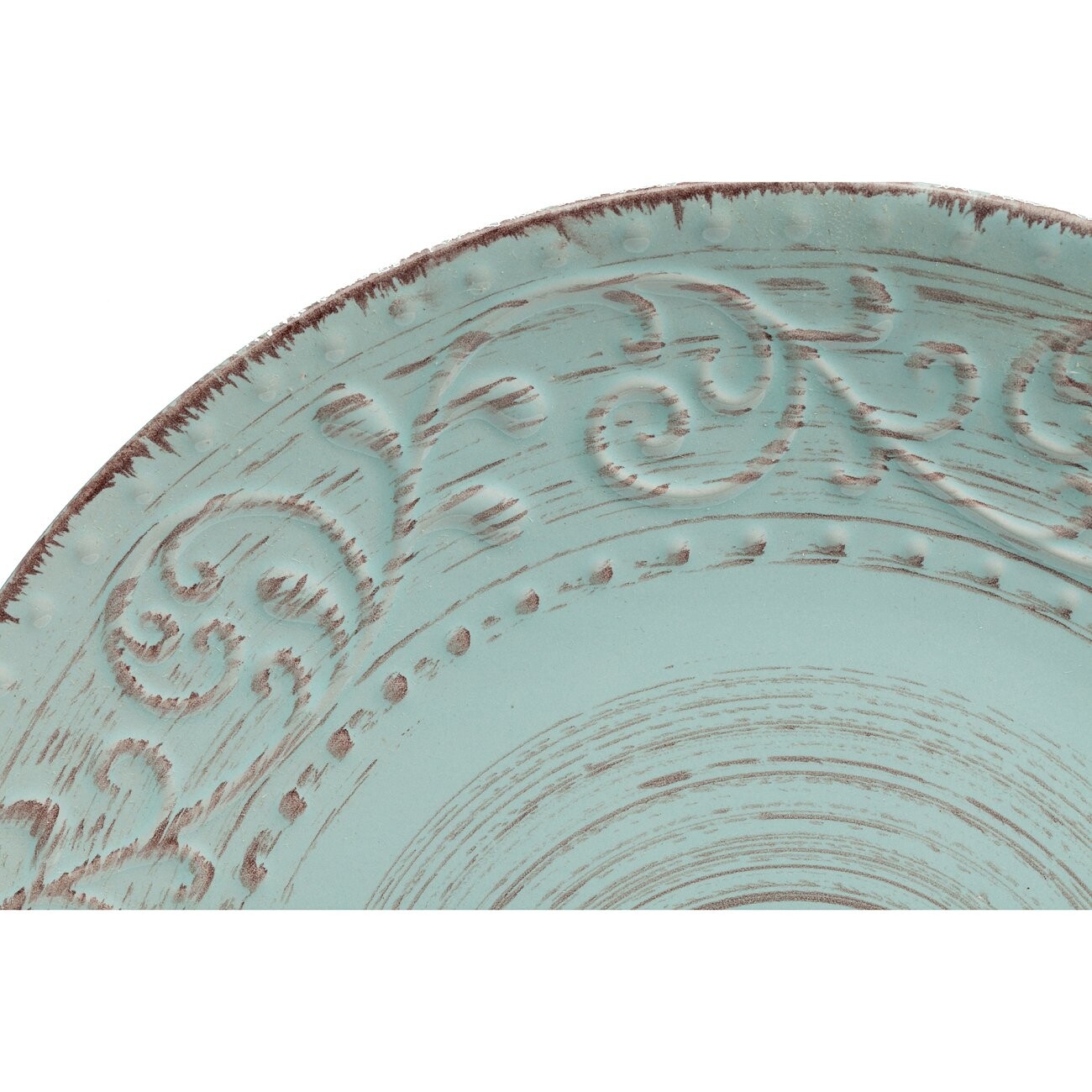 Тарелка La Cebra Большая Голубая - изображение 2