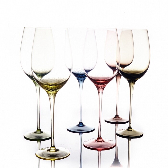 Набор для белого вина из 6 бокалов Sera-Irida