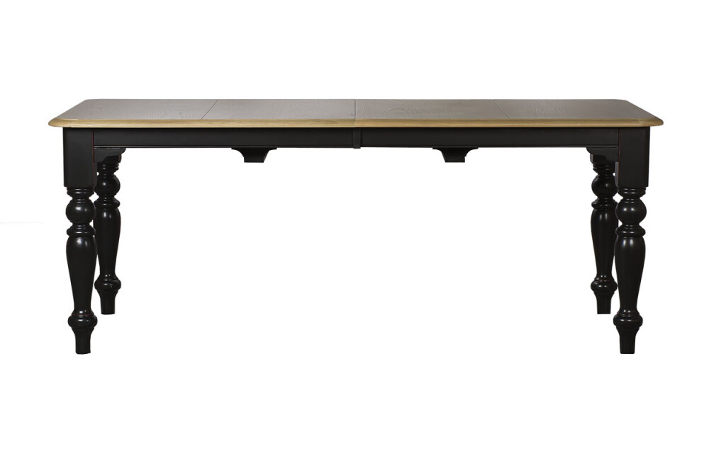 Обеденный стол прямоугольный черный 160 см Carmine