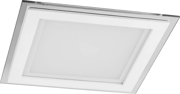 Светильник светодиодный встраиваемый 20 см белый 20W 4000K "Армстронг" 27790 - изображение 1