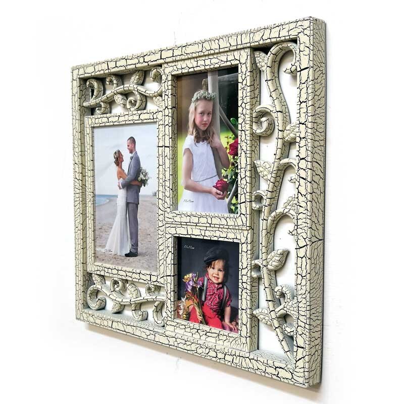 Фоторамка настенная 31х33,5 см слоновая кость с патиной Galaxy - изображение 2