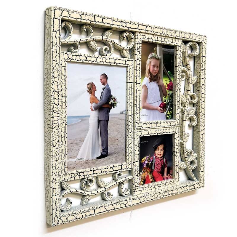 Фоторамка настенная 31х33,5 см слоновая кость с патиной Galaxy - изображение 3
