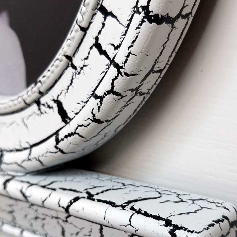 Фоторамка настенная 30х31 см белая с патиной Galaxy - изображение 3