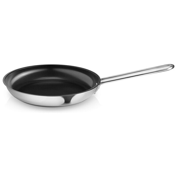 Сковорода из нержавеющей стали с керамическим покрытием 28 см Stainless Steel - изображение 1