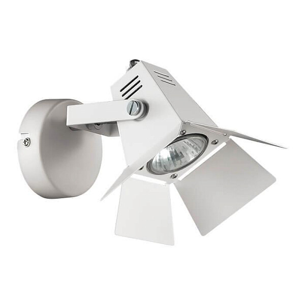 Спот настенный галогеновый со шторками белый Flexi Techno Pro 3631/1W - изображение 1