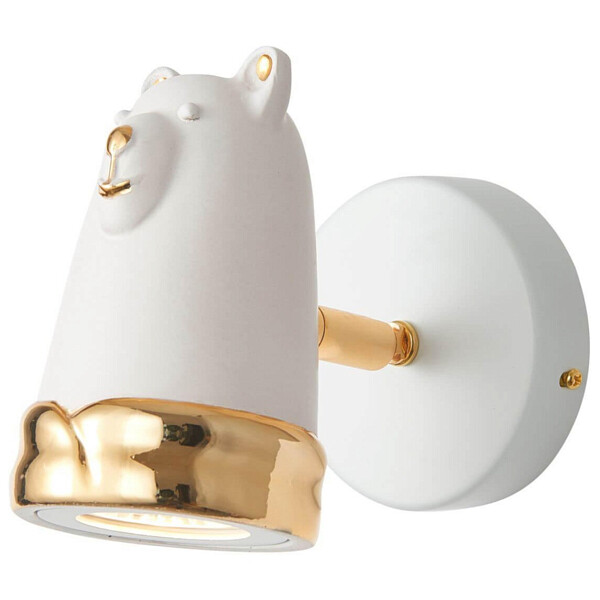 Спот настенный светодиодный белый Taddy Bears 2451-1W - изображение 1