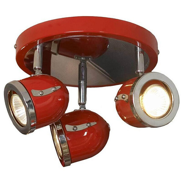 Спот потолочный галогеновый красный Tivoli LSN-3107-03 - изображение 1