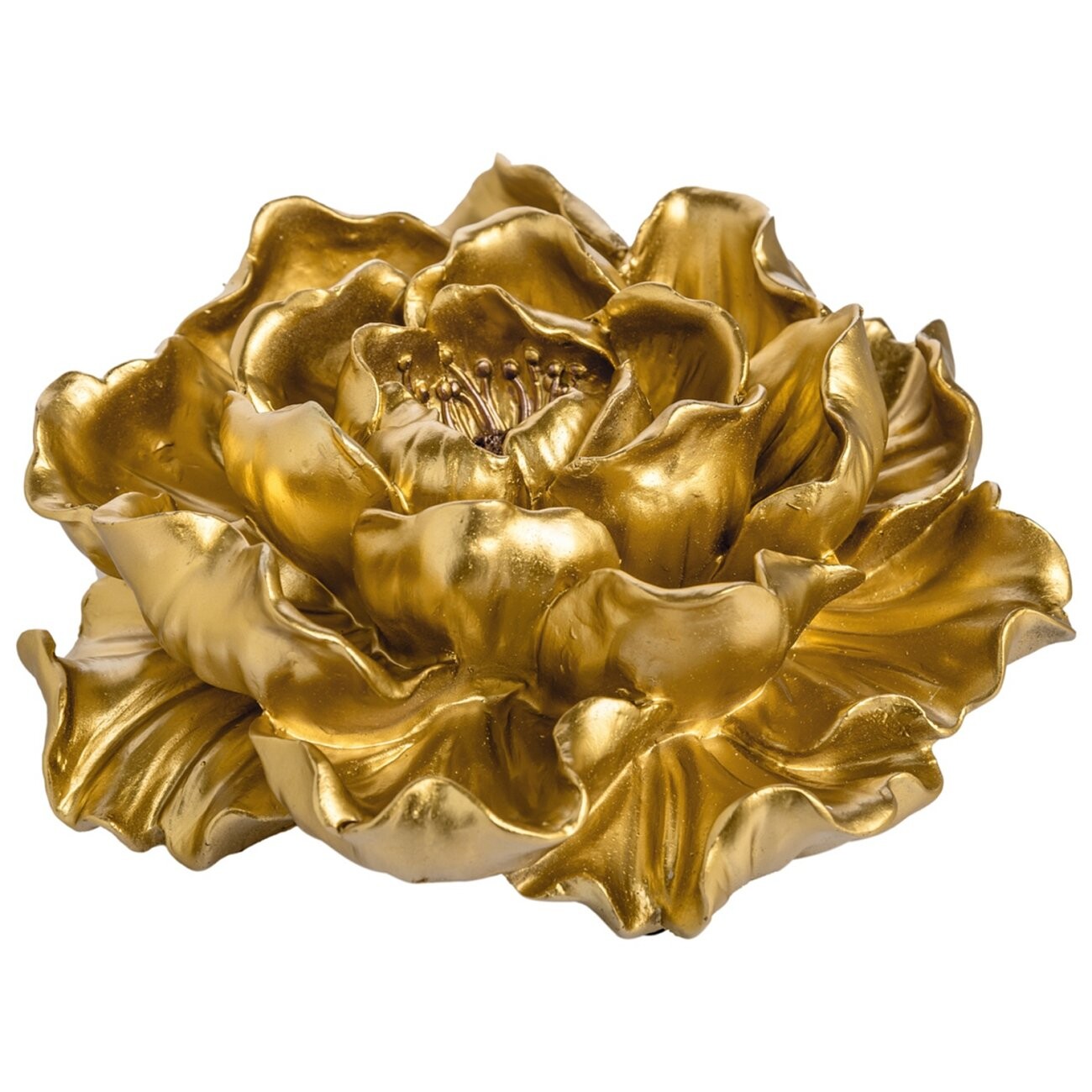 Декоративный цветок Золотой средний - изображение 2