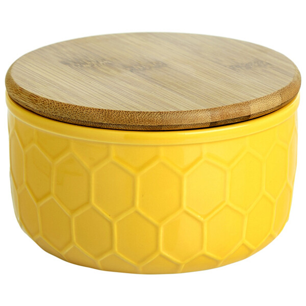 Ёмкость для хранения Honeycomb Жёлтая Большая - изображение 1