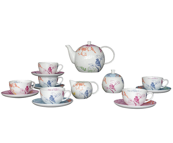 Чайный сервиз Sienna 17 Pcs  tea Set - изображение 1