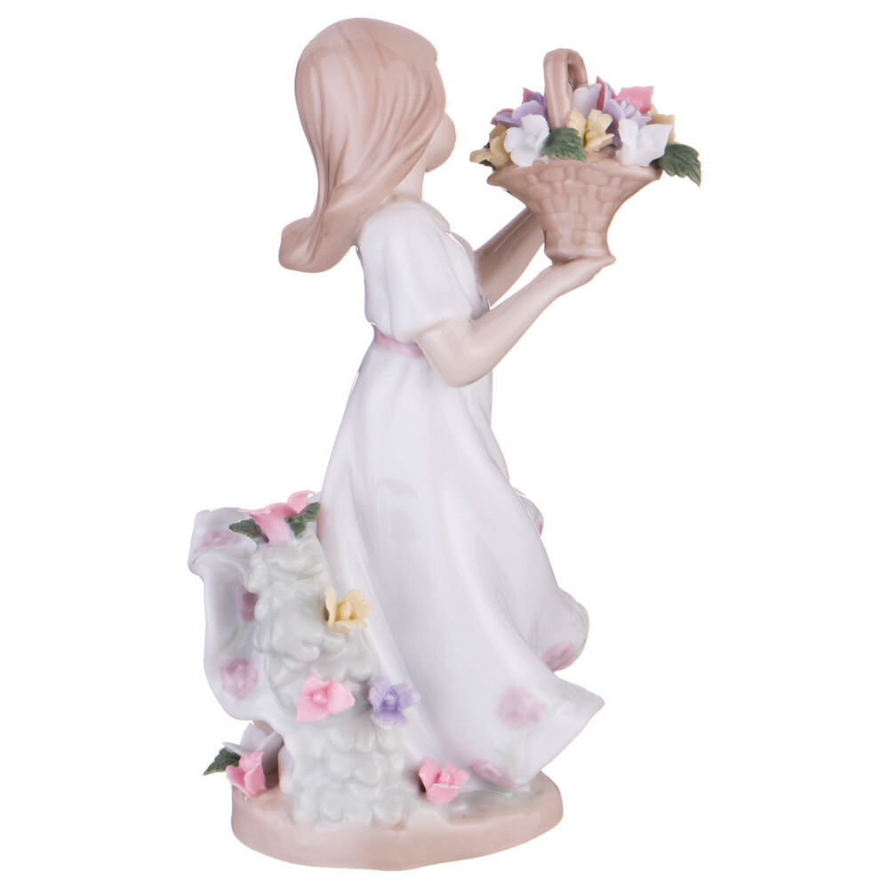 Статуэтка фарфоровая 13 см белая Lefard - изображение 3