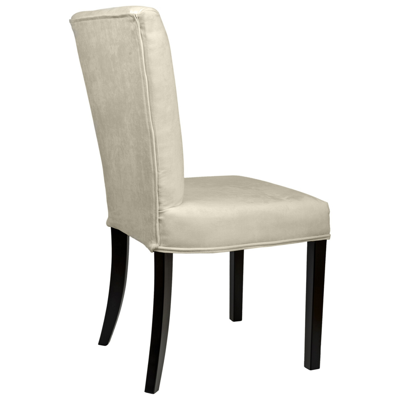 Стул обеденный с широкой спинкой кремовый микровелюр Sophisticated - изображение 4