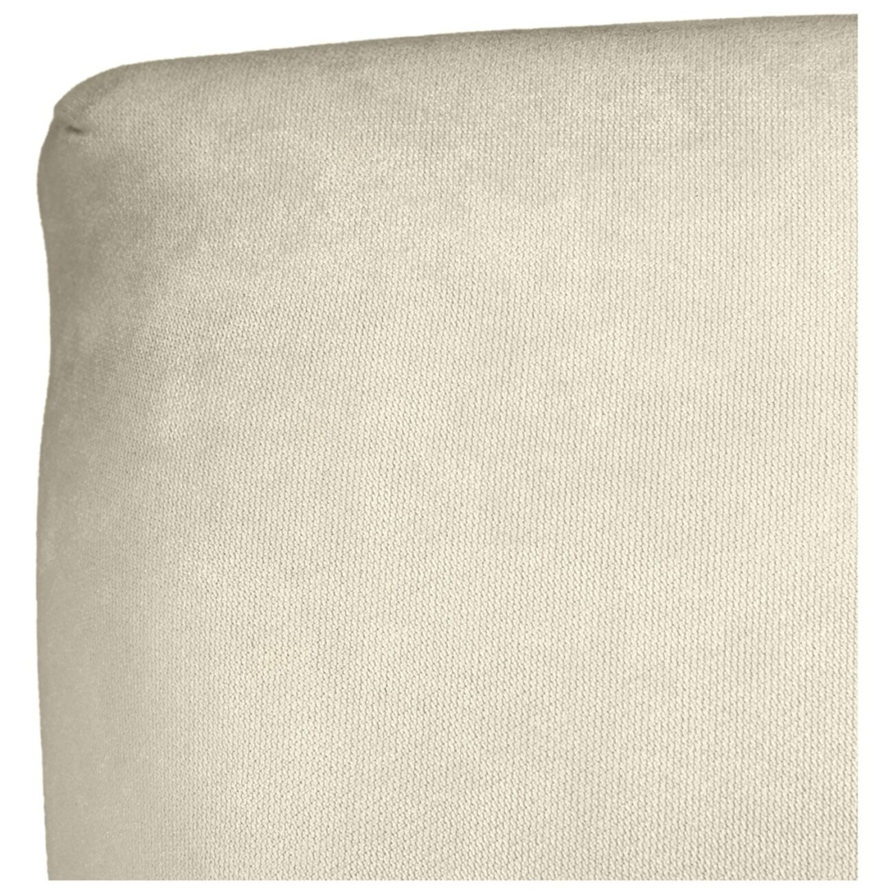 Стул обеденный с широкой спинкой кремовый микровелюр Sophisticated - изображение 5