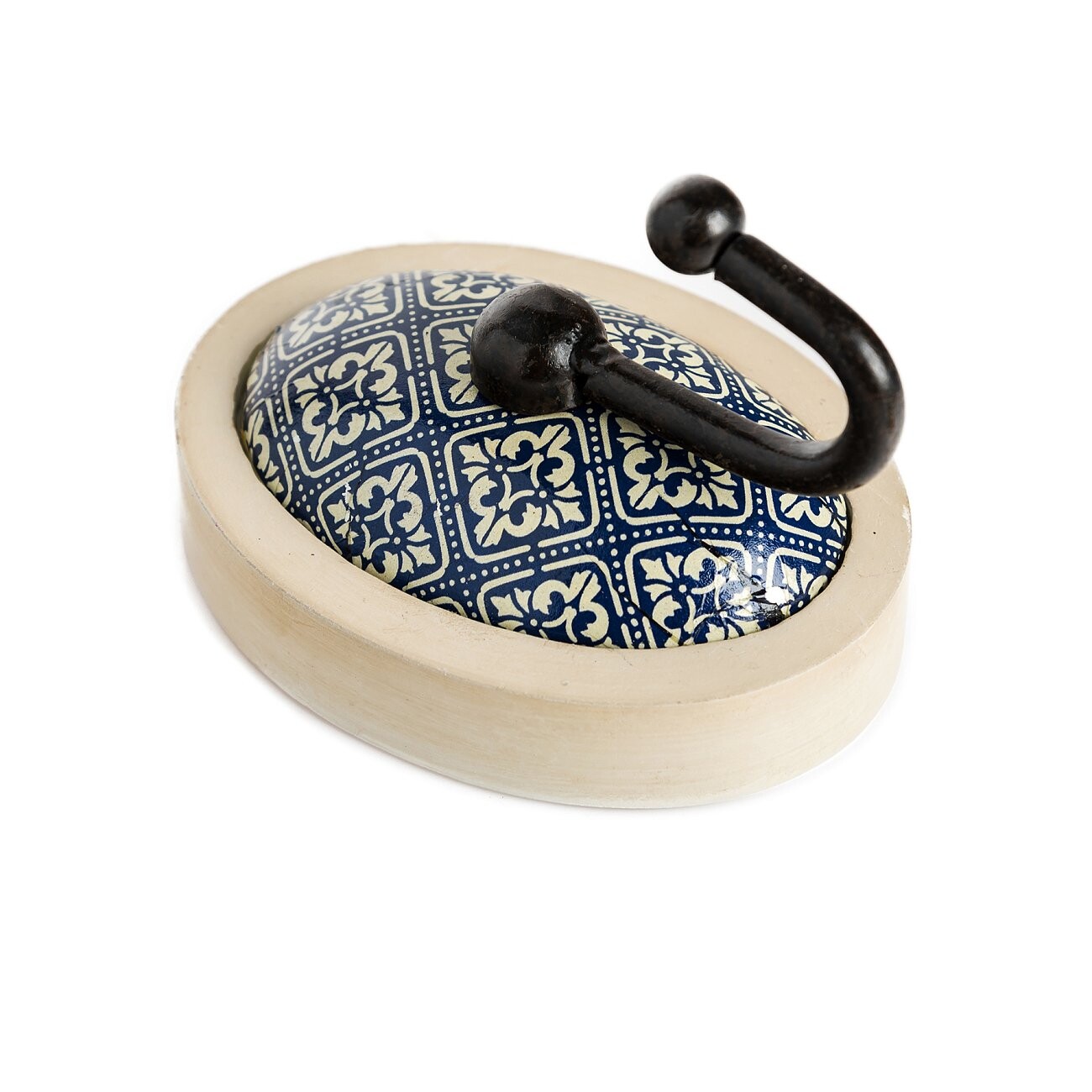 Настенный крючок Wood Hooks Голубой - изображение 2