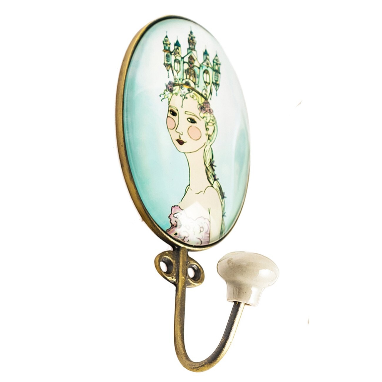 Настенный крючок Ganade Glass Girl - изображение 2