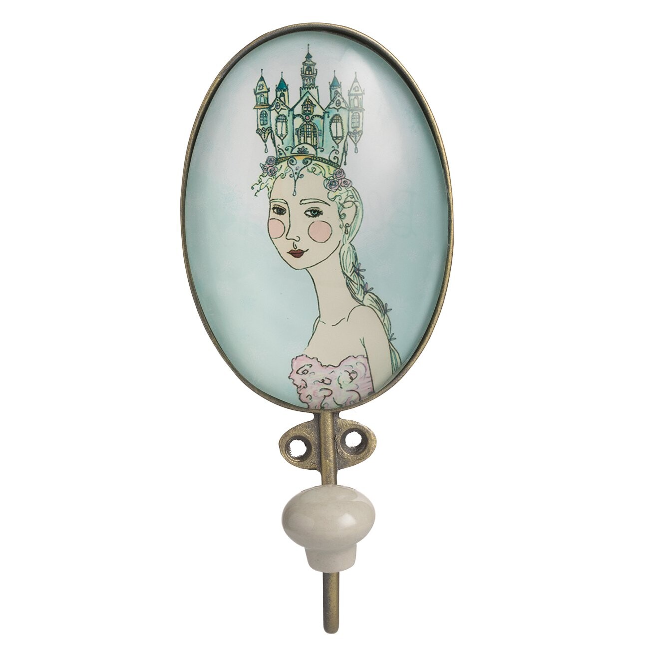 Настенный крючок Ganade Glass Girl - изображение 3