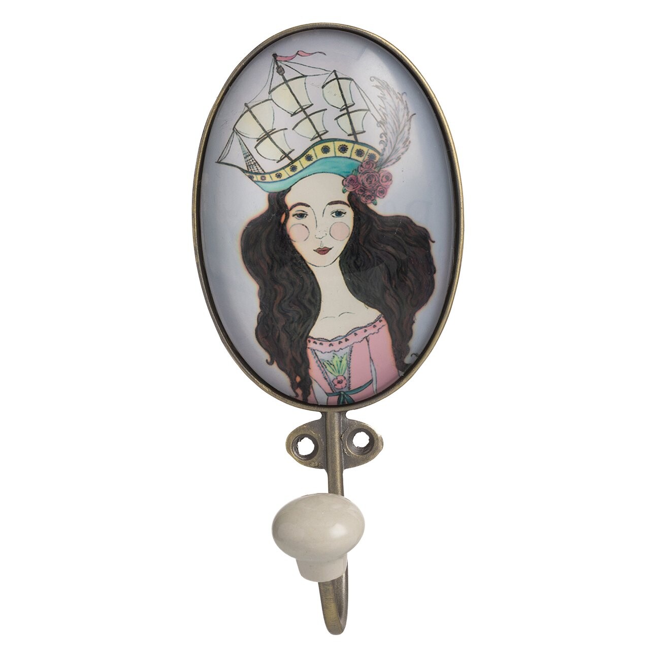 Настенный крючок Anaden Glass Girl - изображение 3