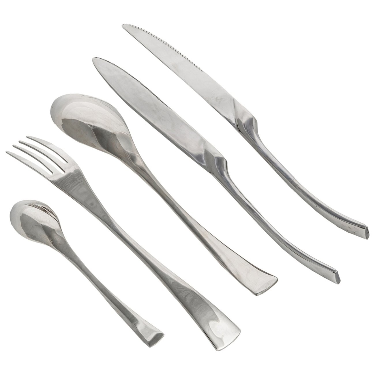 Набор столовых приборов Идеальный Серебряный - изображение 2