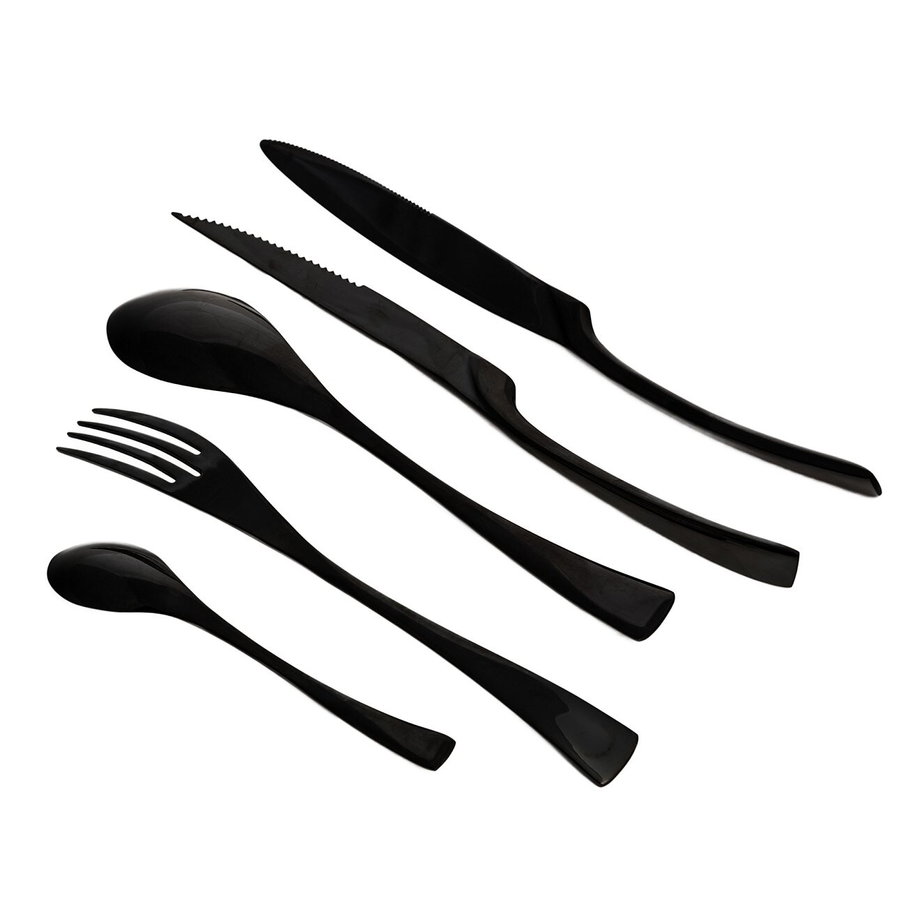 Набор столовых приборов Идеальный Чёрный - изображение 2