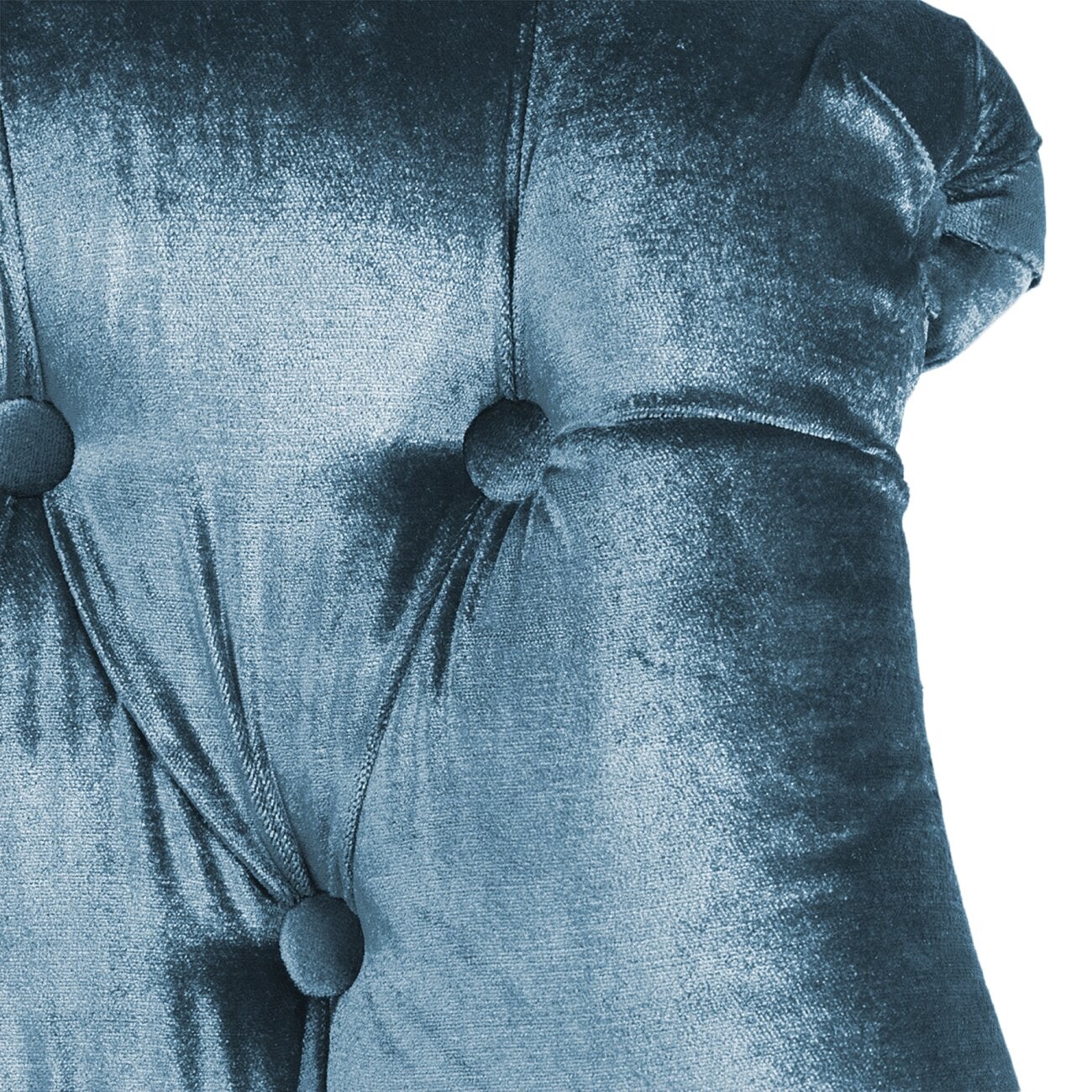 Кресло мягкое с фигурными ножками морская волна Sophie Tufted - изображение 3