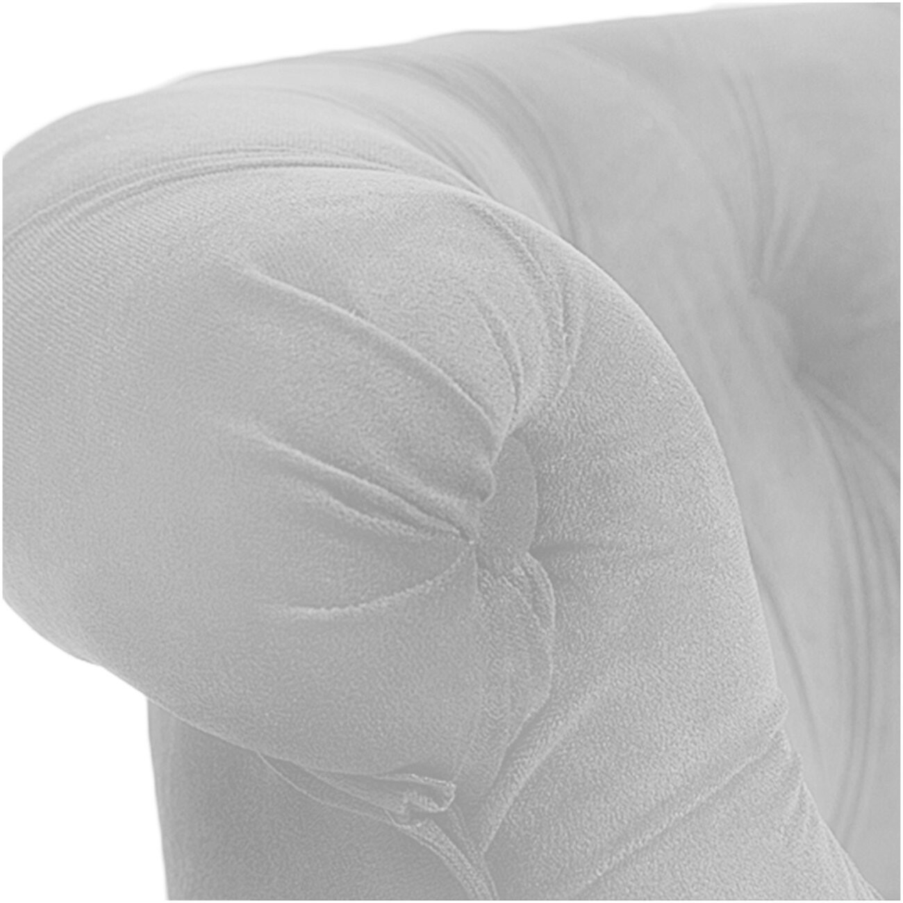 Кресло маленькое молочное со стяжкой Amelie French Country Chair - изображение 2