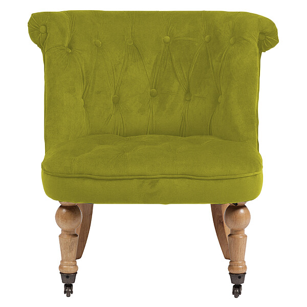 Кресло с мягкими подлокотниками оливковое Amelie French Country Chair - изображение 1