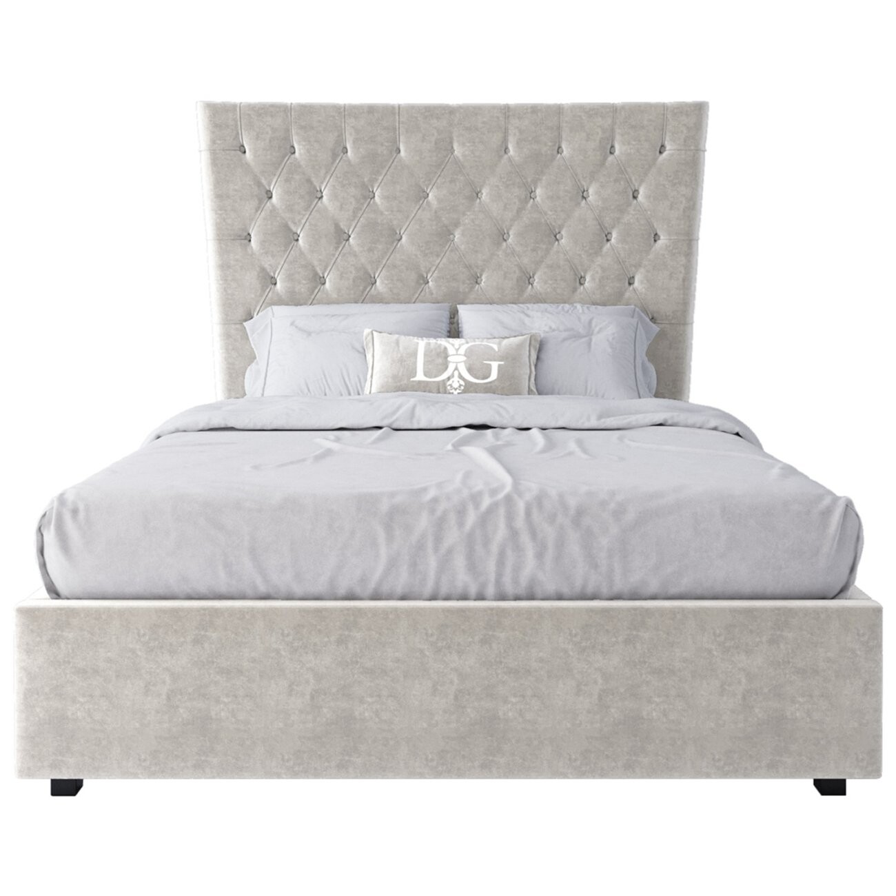 Кровать подростковая с мягким изголовьем 140х200 молочная QuickSand - изображение 2