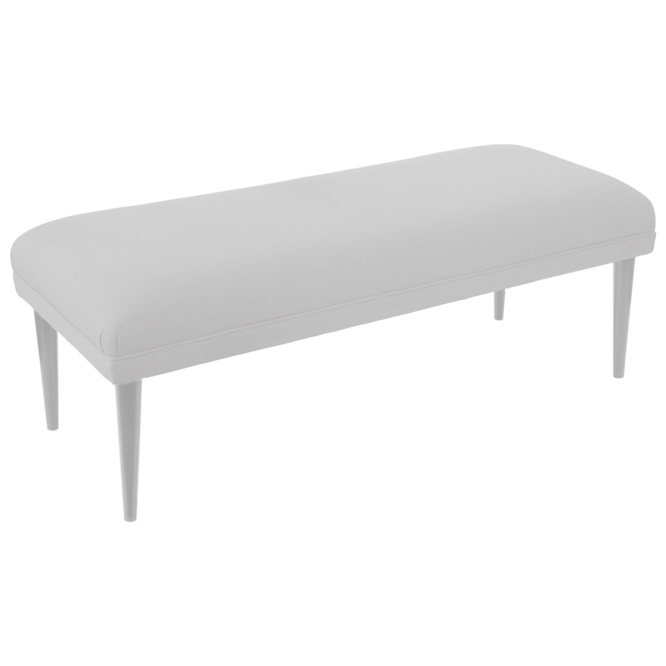 Банкетка 127 см молочная Epoch - изображение 2